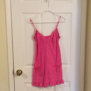 Pink heart mini dress 💗